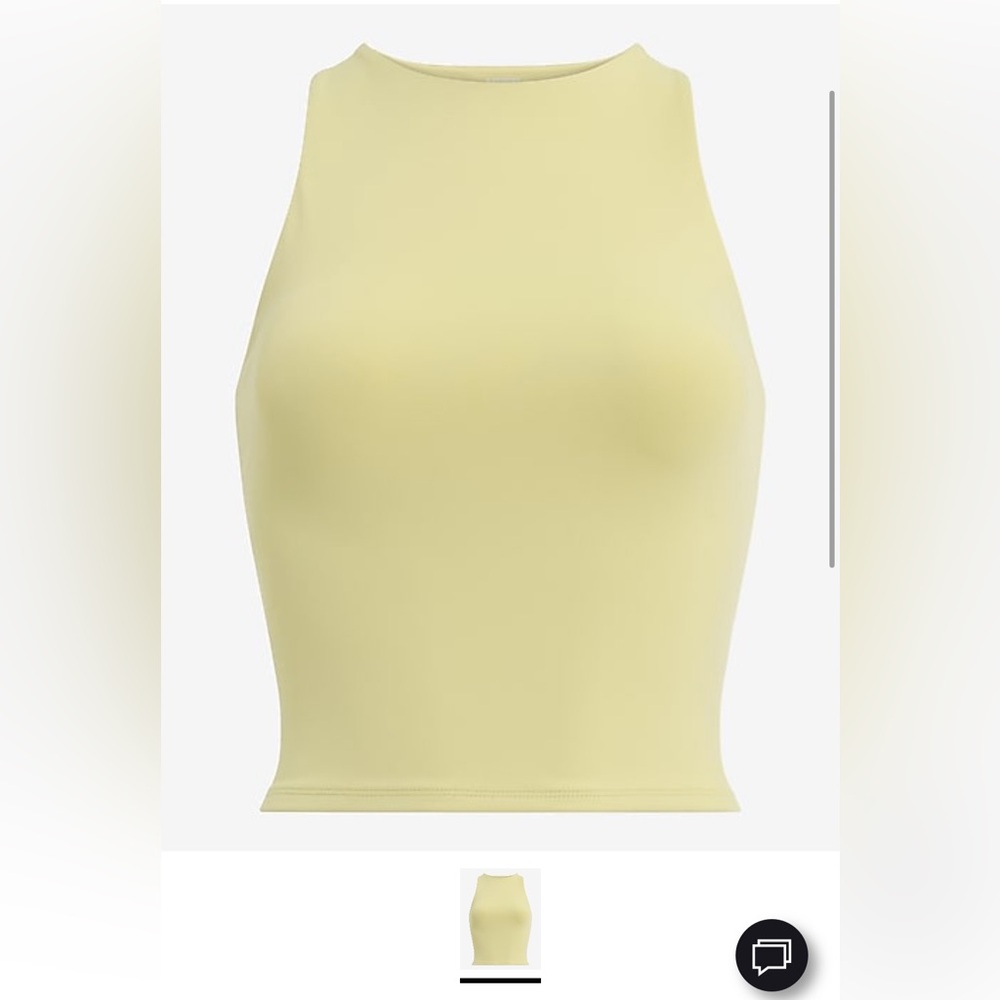 Express Body Contour High Neck Tank-NWT
